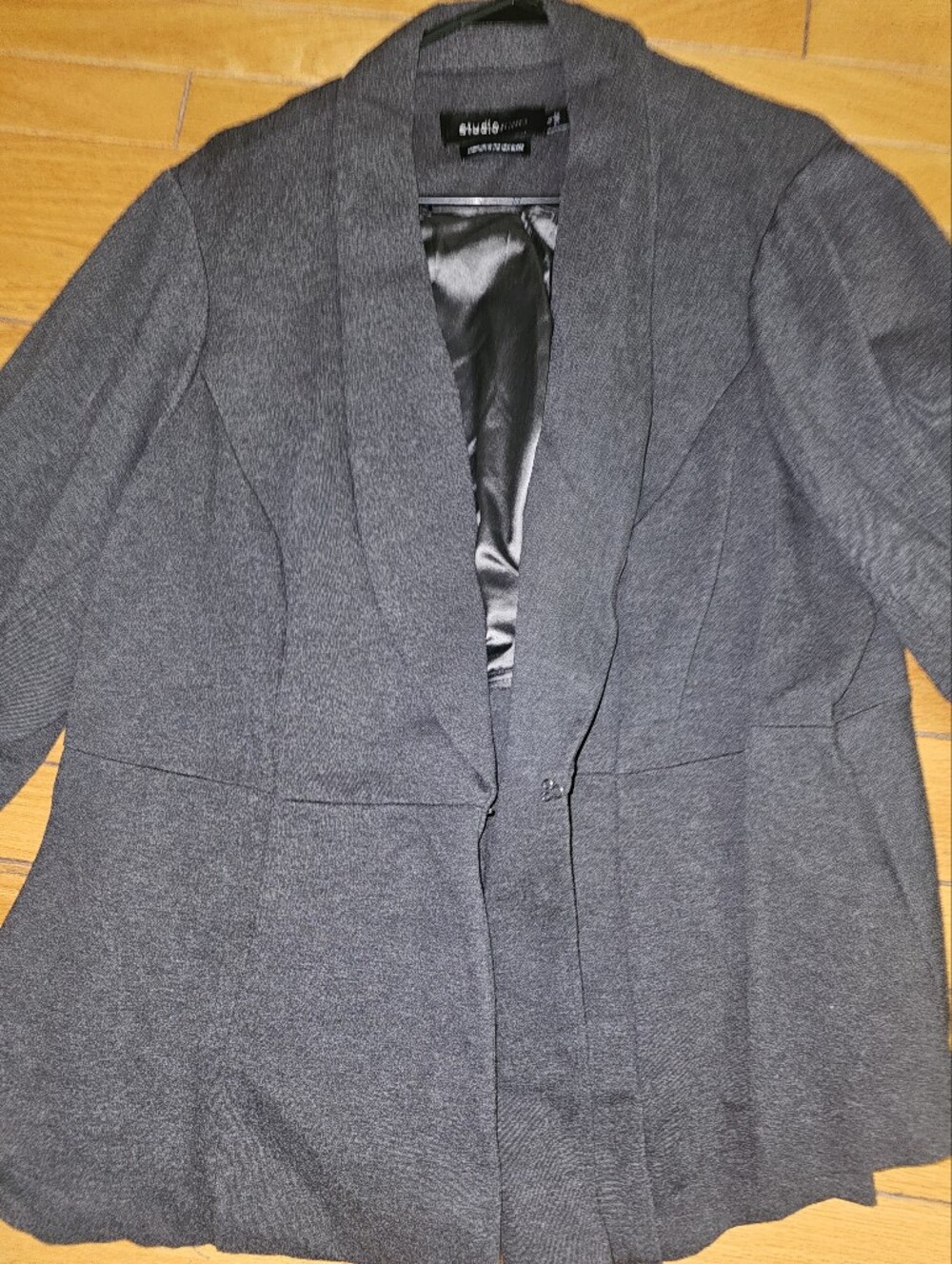 torrid Charcoal Gray Blazer Jacket